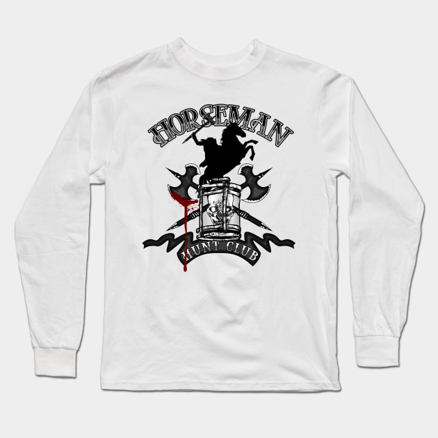 Horseman Hunt Club Long Sleeve T-Shirt by DoodleHeadDee